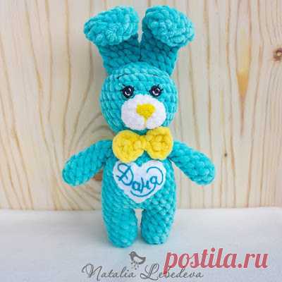 1000 схем амигуруми на русском: Плюшевый заяц амигуруми