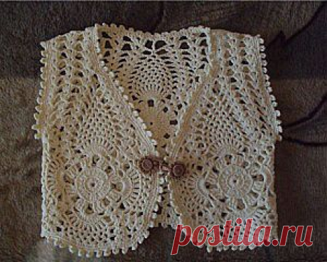 Жилет для девочки крючком | Вязание крючком, схемы вязания, бесплатное вязание крючком