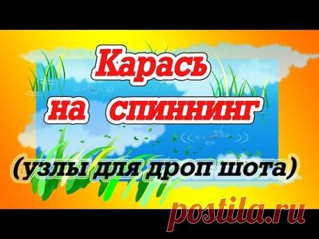 Карась на спиннинг. Снасть для ловли карася. - YouTube