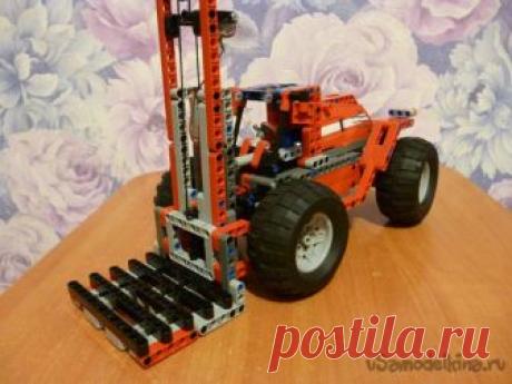 Тяжелый погрузчик из Lego Technik и Arduino с Bluetooth Добрый день, на этот раз я хочу поделится инструкцией по изготовления модели тяжелого погрузчика из Lego. Электрификация как обычно – Arduino. Модель сделана на основе Lego 42079 HEAVY DUTY FORKLIFT. Мозгом нашей модели будет Arduino Nano v3, управление по каналу Bluetooth. Для управления можно