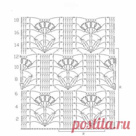 Очень красивые узоры крючком — DIYIdeas