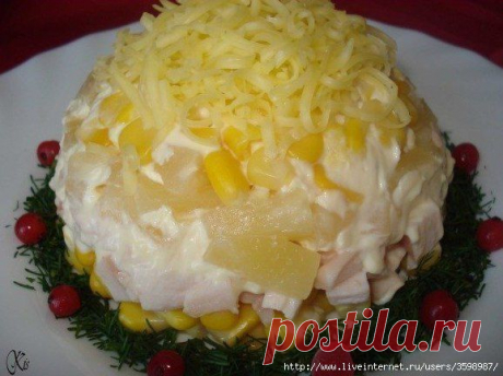 Салат &quot;Ананасовый&quot;