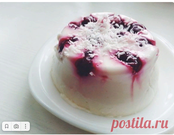 ДИЕТИЧЕСКАЯ ПАННА-КОТТА 🍧