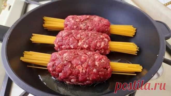 Рецепт мясного фарша❗ Без духовки! Готовить дома!