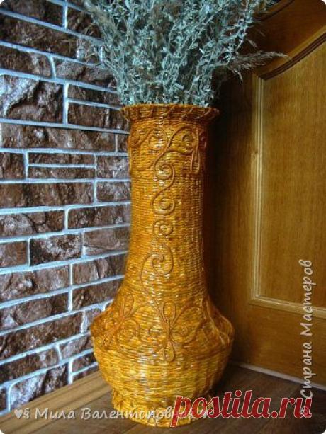 Напольная ваза♥♥♥Осень♥♥♥ | Страна Мастеров
