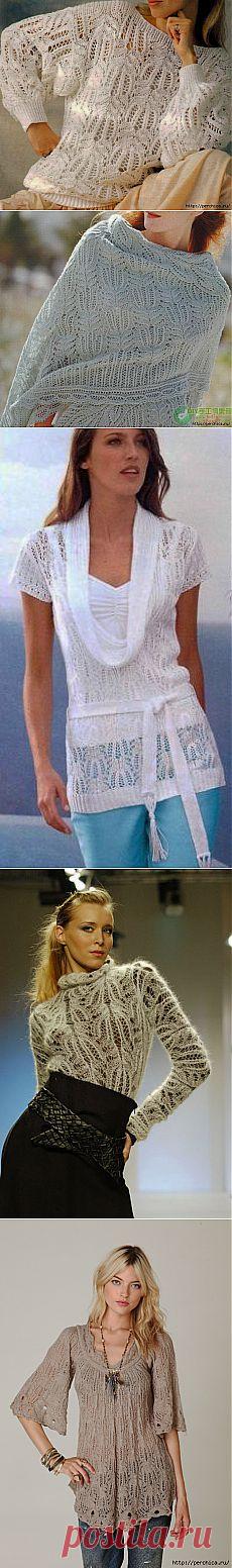 Узор *Медвежьи лапки* - море идей и схем.