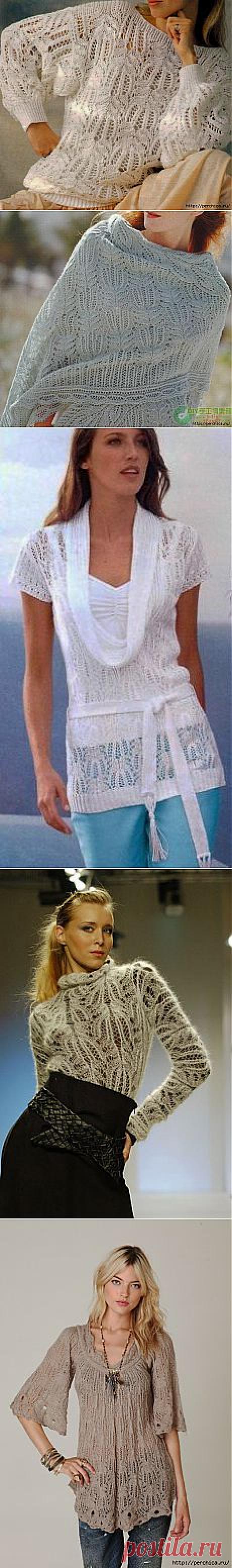 Узор *Медвежьи лапки* - море идей и схем.