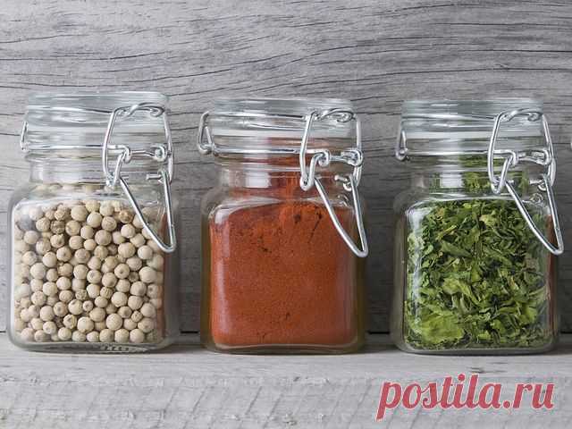 Как хранить специи, чтобы они не теряли вкус и аромат