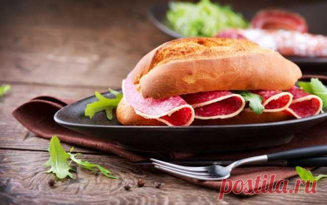 Виды бутербродов на любой вкус.