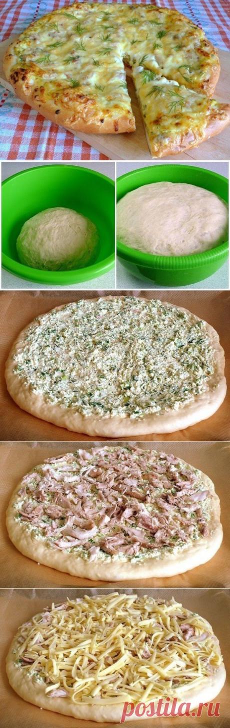 Как приготовить деревенская пицца - рецепт, ингридиенты и фотографии