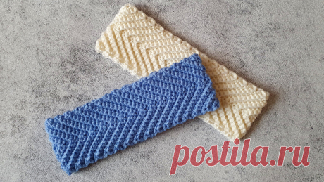 ХИТ сезона! Стильная повязка на голову крючком! | Natali_crochet | Яндекс Дзен