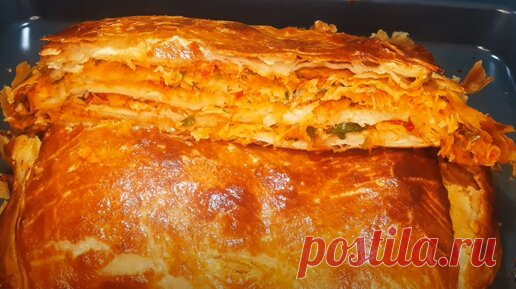 ТАКОЙ ШИКАРНЫЙ ПИРОГ С КАПУСТОЙ ВСЕГДА ВКУСНЕЕ ЧЕМ С МЯСОМ ОЧЕНЬ ВКУСНО | Домашняя Кулинария | Дзен