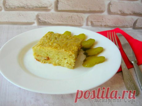 Бобеле. Картофельный пирог или картофельная запеканка без мяса! Этот рецепт по настоящему бюджетный из доступных продуктов, которые всегда есть в холодильнике. Такой картофельный пирог или картофельная запеканка прекрасный вариант сытного ужина без мяса. Готовить ...