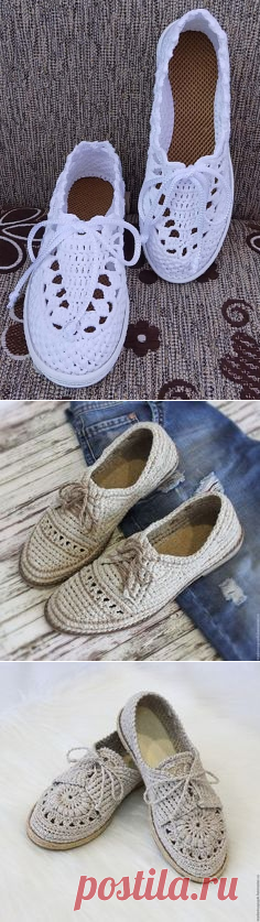 Вязание крючком, Вдохновение and Обувь on Pinterest