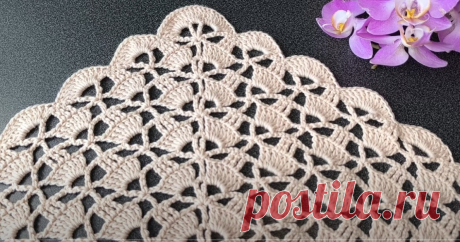 модный аксессуар ЛЕТА 🧶 Схема