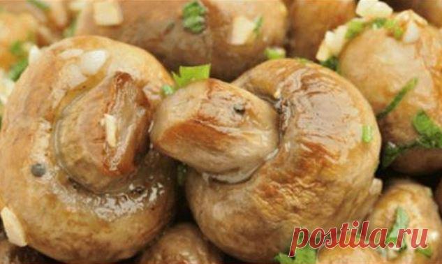 Запеченные грибы