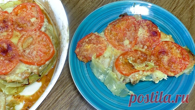 Куриное филе с капустой в духовке – пошаговый рецепт с фотографиями