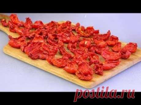 Сухой ОВОЩНОЙ бульон + вяленые помидоры и МЯСО  Как я сушу и храню овощи