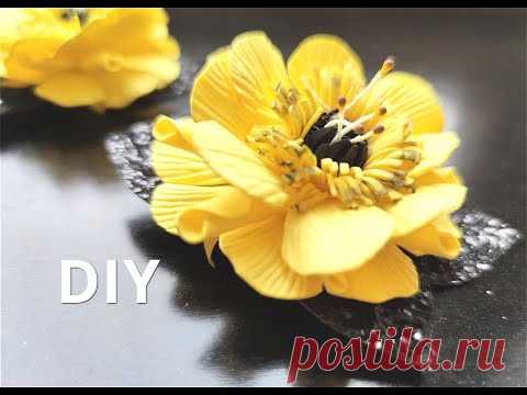 Я УВЕРЕНА Они Вам Понравятся 😍Всего ТРИ КВАДРАТА фома🌸 EVA Foam Paper Flowers 🌸 - YouTube