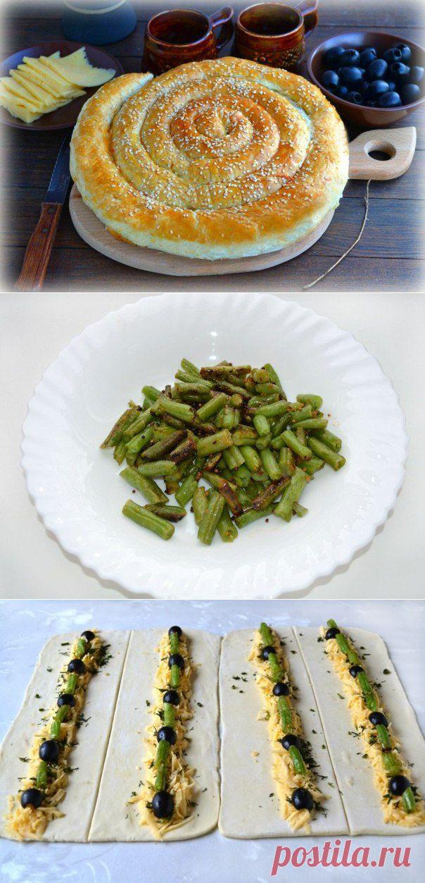 Слоёный пирог по-деревенски | Банк кулинарных рецептов