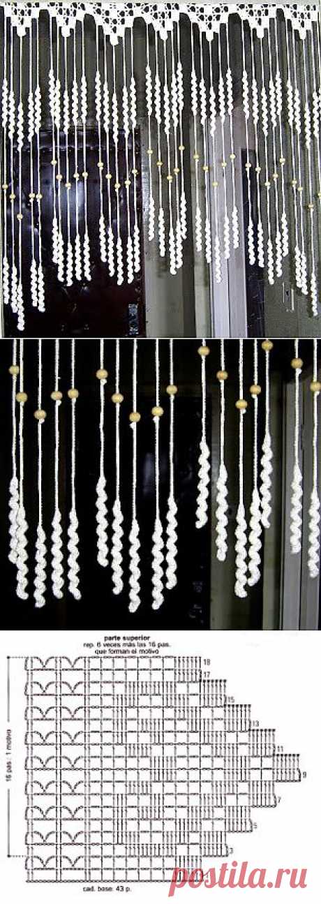 Шторы на дверь.