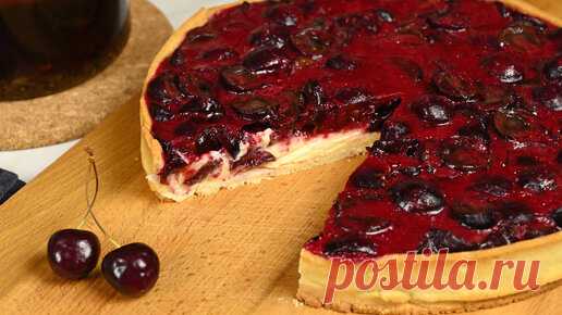 Тирольский пирог со свежими ягодами! Так вкусно! Так просто! | ТАК ВКУСНО! | Дзен