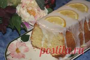 Лимонный кекс