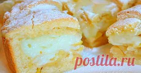Бесподобный яблочный пирог с заварным кремом. В разы вкуснее шарлотки! – Scribo
