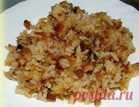 Рис с изюмом