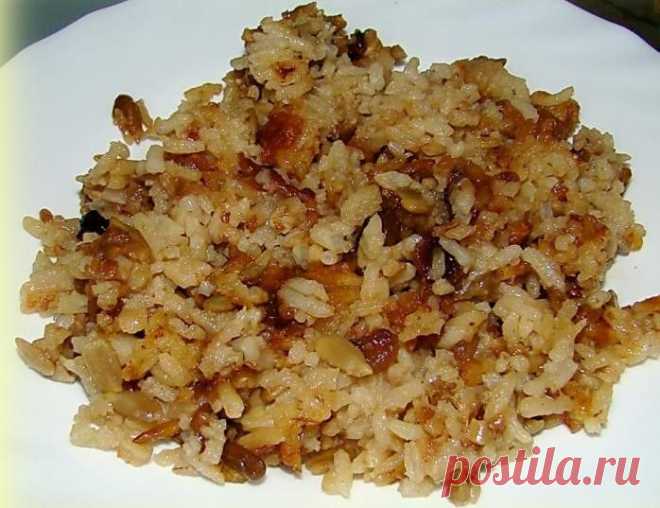 Рис с изюмом