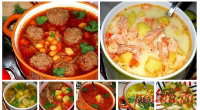 10 рецептов горячих вкусных супов