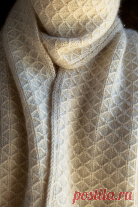 Trellis Scarf | The Purl Bee