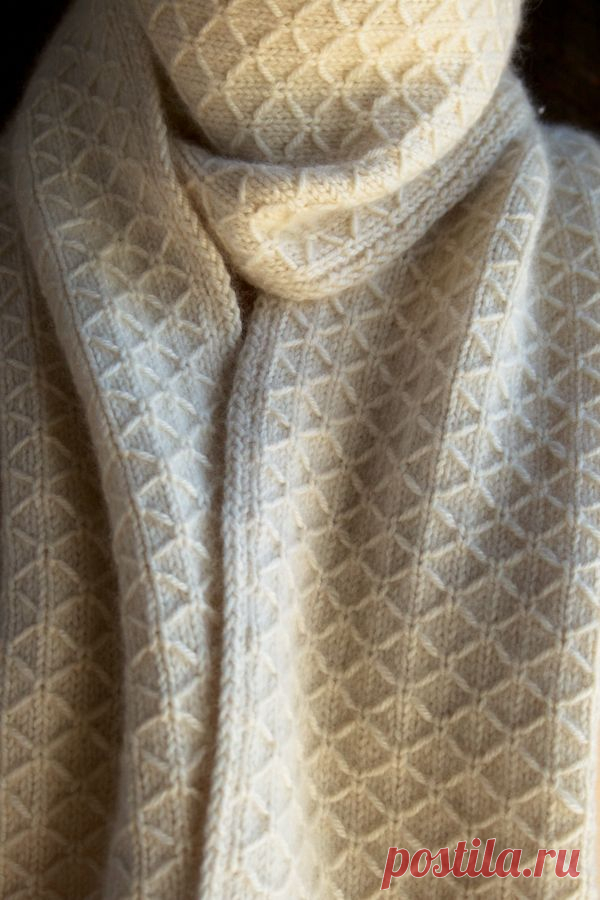Trellis Scarf | The Purl Bee