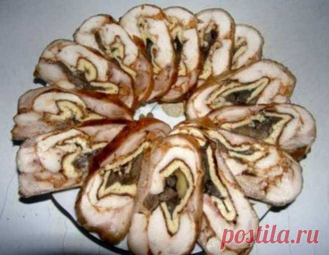 Куриный рулет "Царский"