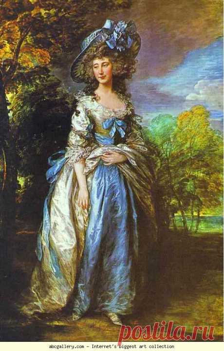 Томас Гейнсборо. Софья Шарлотта, леди Шеффилд.