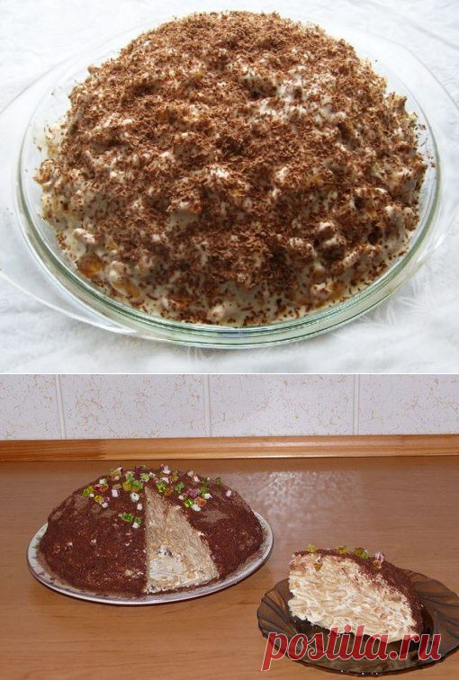 "Гениальный" тортик без выпечки за 10 минут | Четыре вкуса