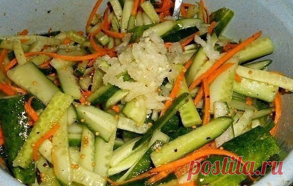 Огурчики по-корейски — вкуснятина!
Ингредиенты: 4 кг огурцов 1 кг морковки 1 стакан сахара 1 стакан...
Читай пост далее на сайте. Жми ⏫ссылку выше