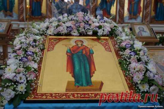 3 ИЮНЯ ЦЕРКОВЬ СЛАВИТ ПРЕСВЯТУЮ БОГОРОДИЦУ В ЧЕСТЬ ИКОНЫ ЕЯ 