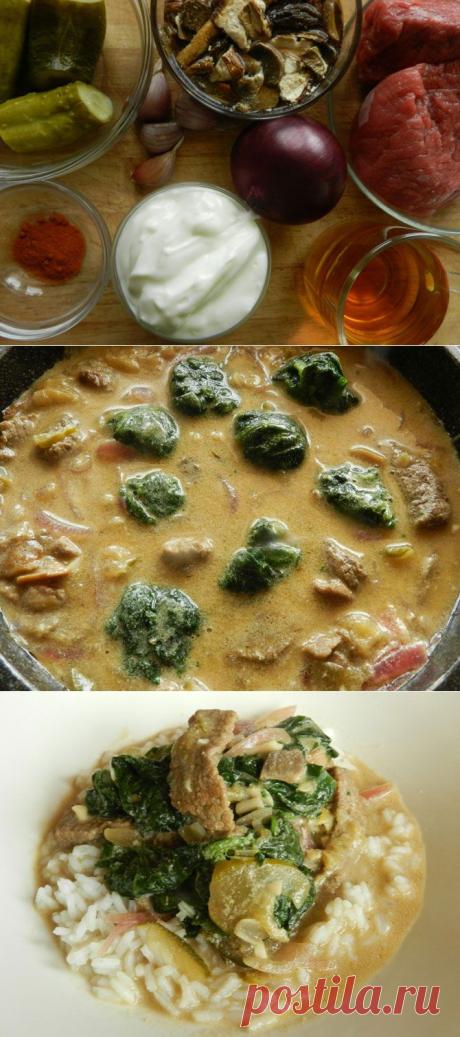 Рецепт на выходные: Вариация на тему «Бефстроганов» | Изюминки