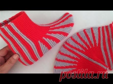 BAŞKA YERDE YOK / İLK KEZ GÖRECEĞİNİZ ÇOK ŞIK , ÇOK KOLAY PATİK MODELİ / İKİ ŞİŞ PATİK YAPILIŞI