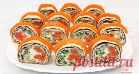 Роллы в лаваше - Хит праздничного стола!