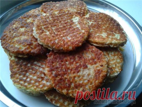 Мясные вафли - оригинальная закуска