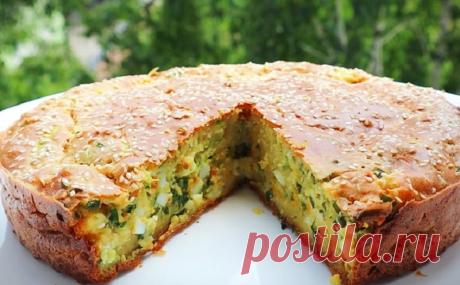 Ленивый кабачковый пирог с начинкой: быстро, просто, вкусно | Наш уютный дом | Дзен