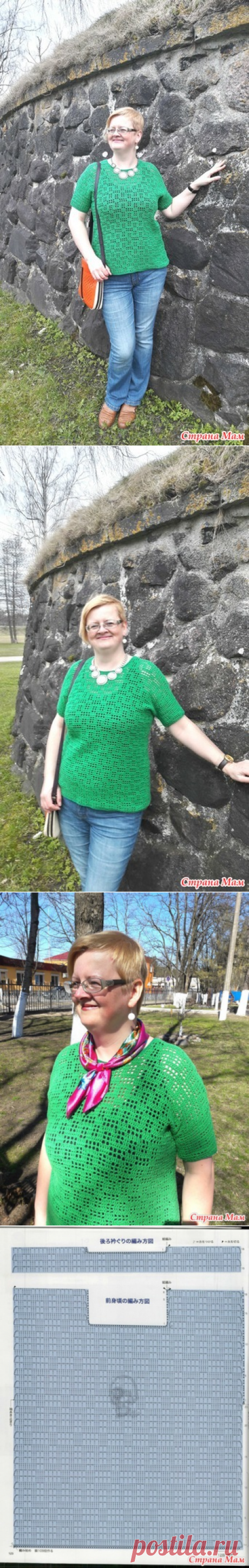 Кофточка &quot;Малахит&quot;. - Вязание - Страна Мам