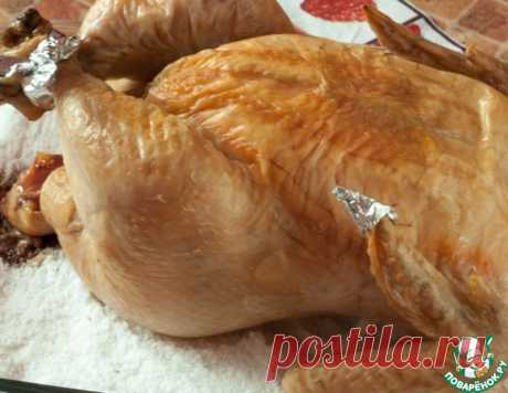 Курица на соли – кулинарный рецепт