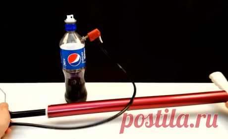 Распылитель жидкостей из пластиковой бутылки