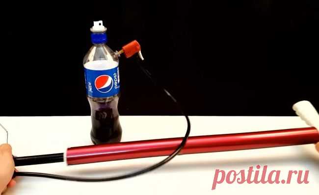 Распылитель жидкостей из пластиковой бутылки