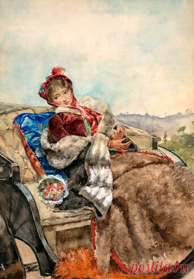 Joaquin Pallares y Allustante,1853-1935.Испания.