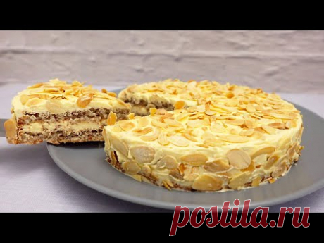 Миндальный Торт. Простой рецепт # 202