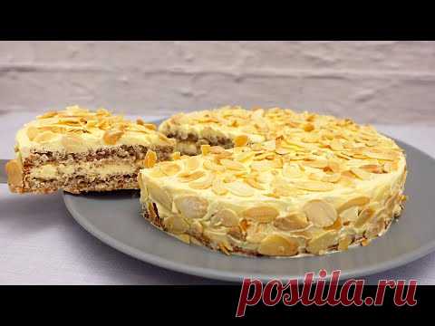 Миндальный Торт. Простой рецепт # 202